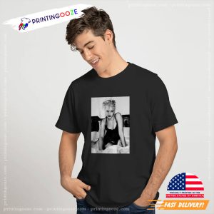 Gwen Stefani Fashionable Retro Phôt T shirt 1