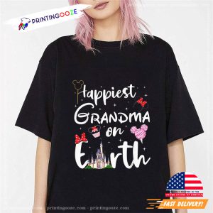 Happiest Grandma On Earth, grandma shirt