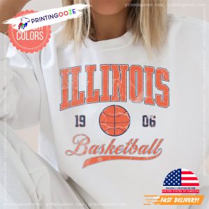 Illinois Basketball 1906 Vintage Comfort Colors Shirt 1