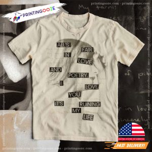 It's Ruining My Life Tortured Poets Vintage taylor swift graphic tee 2