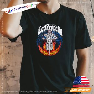 Led Zeppelin 'Knight' T shirt