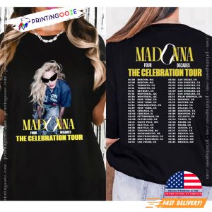 Madonna The Celebration Tour 2024 T Shirt