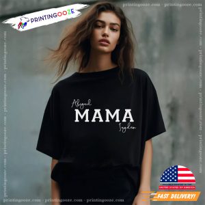 Mothers Day Gift, Personalized Mom Shirt 3