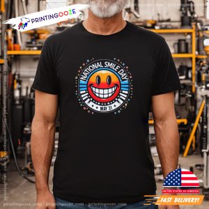 National Smile Day May 31 Funny Face Tee 1