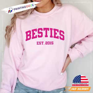 Personalized Besties matching shirts for friends 3