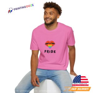 Pride Rainbow Mouth Unisex T Shirt