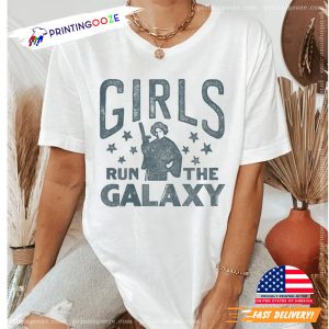 Princess Leia Girls Run The Galaxy Shirt 2