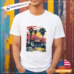 Retro Hotel California Vacation Summer Beach T shirt