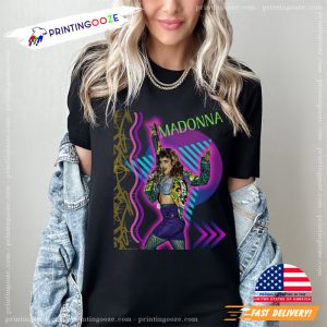 Retro Madonna Aesthetic 1980s T shirt 3