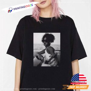 Retro Singer Rihanna Hip Hop Unisex T shirt 4