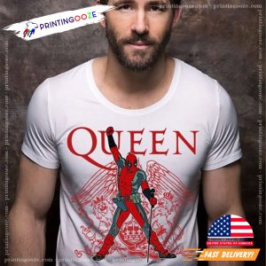 Ryan Reynolds Queen Deadpool Funny T shirt 1