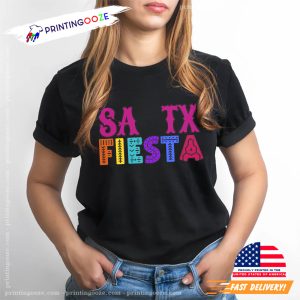 San Antonio fiesta cinco de mayo Colorful T shirt No.3 1
