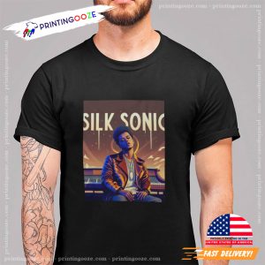 Silk Sonic Bruno Mars Fanart T shirt 2