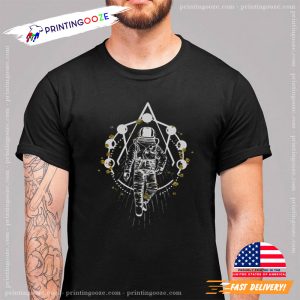 Space Specks Geometric Astronaut T shirt