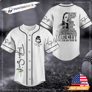 Swiftie Albums Tour Baseball Jersey