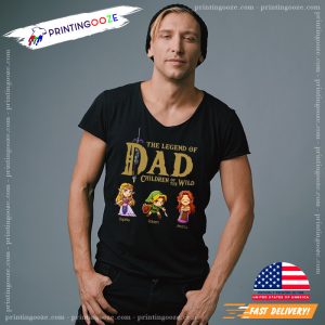 The Legend Of Dad Personalized T Shirt 2