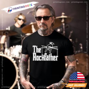 The Rockfather Funny Rock And Roll T shirt