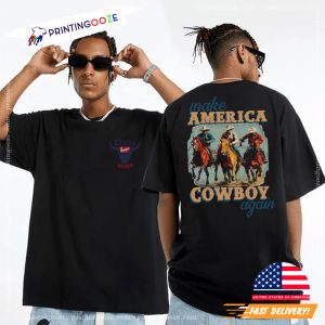 Vintage 90s Graphic Western coors cowboy club Shirt