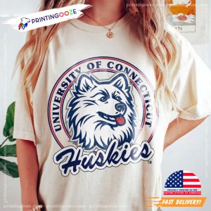 Vintage Uconn connecticut huskies basketball T shirt
