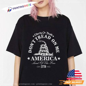 liberty or death, don't tread on me Shirt 2