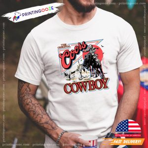 the original coors cowboy T shirt 3
