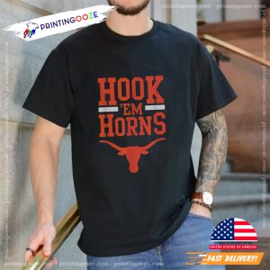 Adorable Texas Longhorns hook em horns Vintage T shirt