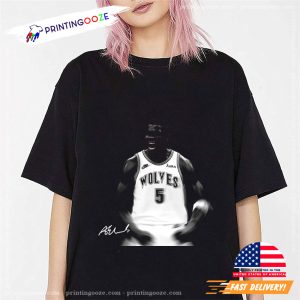 Anthony Edwards Minnesota Timberwolves Graphic T Shirt