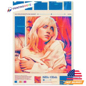 Billie Eilish Semi-Glossy Paper Music Artwork Poster