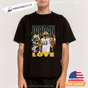 Black Jordan Love Bootleg Style T Shirt 2