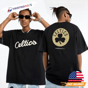 Boston Celtics Champions Of Gold 2 Sided T shirt 2
