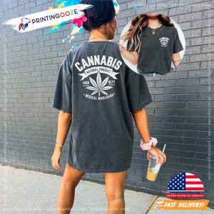 Cannabis Natural Product Comfort Colors Shirt 1