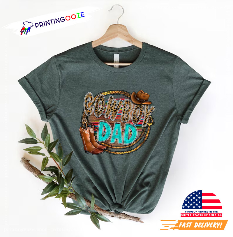 Cowboy Dad Vintage Comfort Colors T-shirt Cowboy Dad Vintage Comfort Colors T-shirt