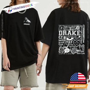 Drake Certified Lover Boy, Vintage Drake T Shirt 2