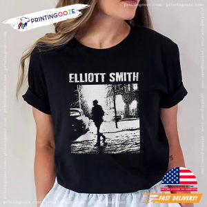 Elliott Smith Retro 90s Music T shirt 1