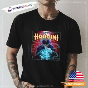 Eminem single houdinI cover art guess who is back and for my last trick shirt