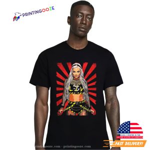 Fancy Liv Morgan Wrestling Fanart T shirt 1