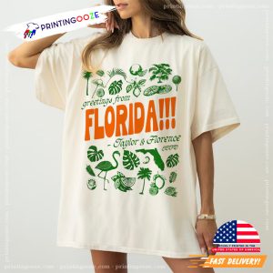 Greetings From Florida Taylor & Florence Comfort Colors Tee 2