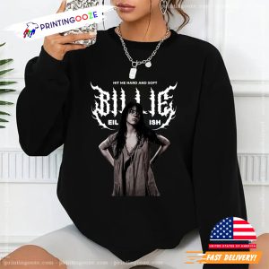 Hit Me Hard And Soft Horror Billie Eilish Graphic T shirt