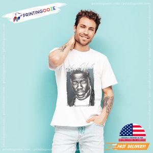 Jumanji Standup Comedian Kevin Hart Portrait T shirt