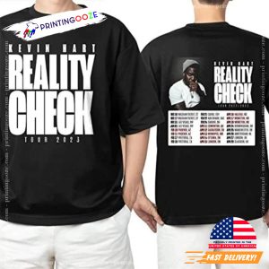 Kevin Hart Glorilla Northkevin Reality Check Tour 2023 Shirt