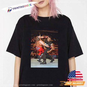 Mike Tyson Shawn Michaels Knockout Wrestling Vintage Graphic T Shirt