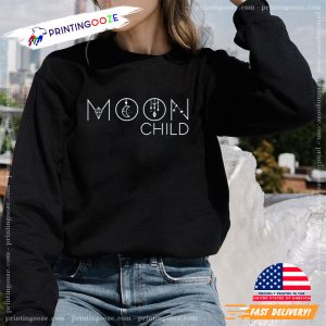 Moon Child Celestial Witch T shirt