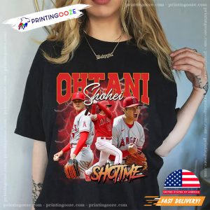 Ohtani Shohei Highlights 90s T shirt 1