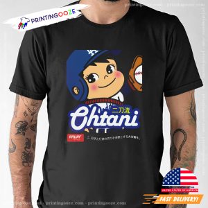 Peko Ohtani Japanese Cartoon Style T shirt