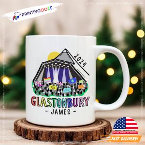 Personalised glastonbury 2024 Music Festival Tea Cup 2