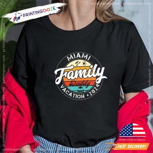 Personalized Place And Name Family Vacation 2024 Comfort Colors T shirt