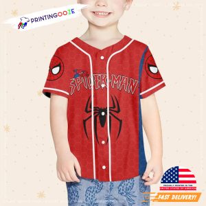 Personalized Spiderman Marvel Studio Baseball Jersey No.2 3