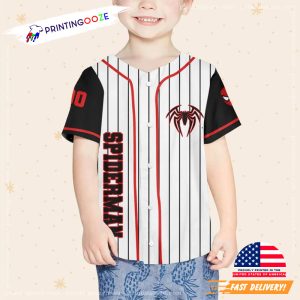 Personalized Spiderman Marvel Studio Baseball Jersey No.3 3