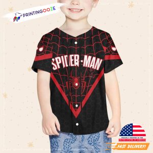 Personalized Spiderman Marvel Studio Baseball Jersey No.4 3