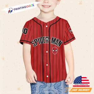 Personalized Spiderman Marvel Studio Baseball Jersey No.6 1